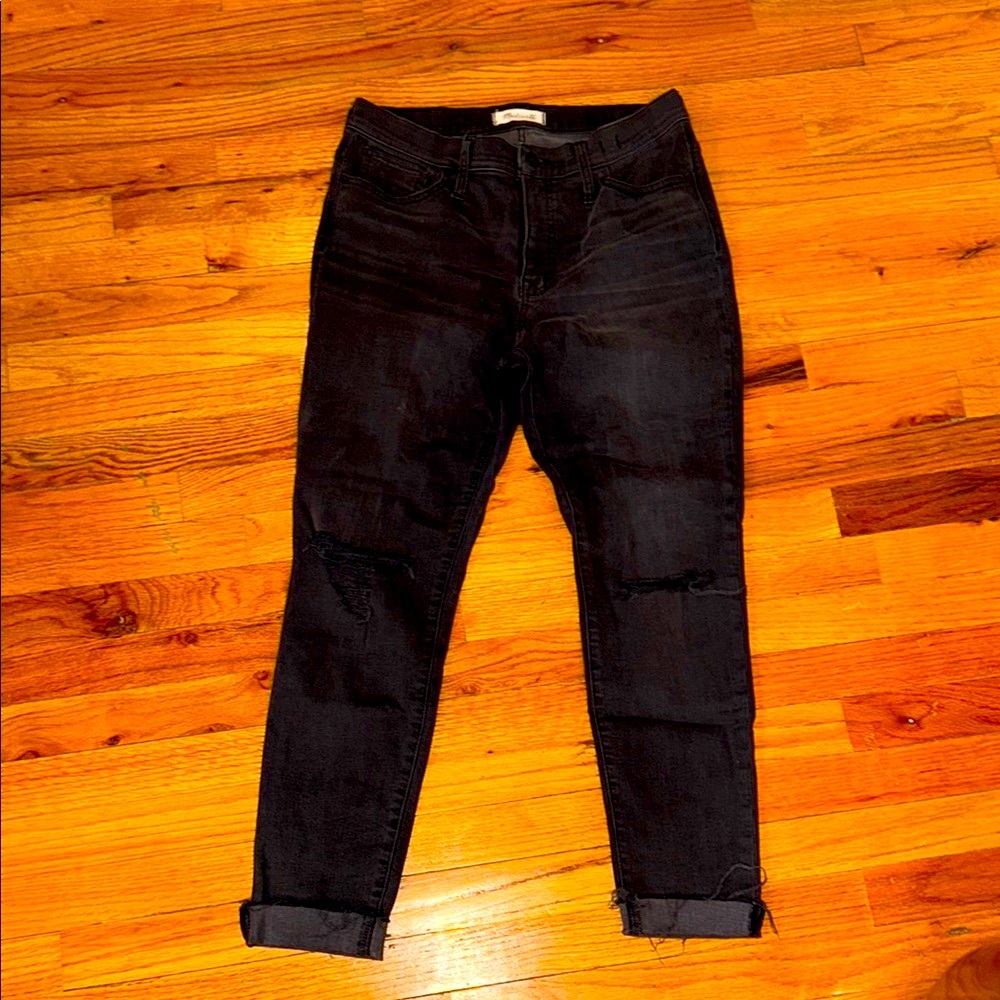 Madewell Charcoal Denim Jeans